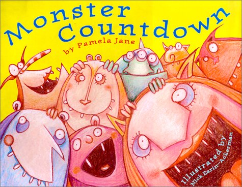 Book cover for Monster Countdown