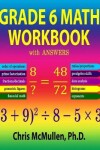 Book cover for Grade 6 Math Workbook with Answers