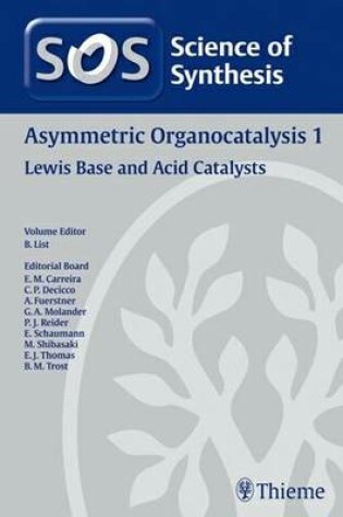 Cover of Asymmetric Organocatalysis Vol. 1