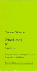 Cover of Introduction to Poetics