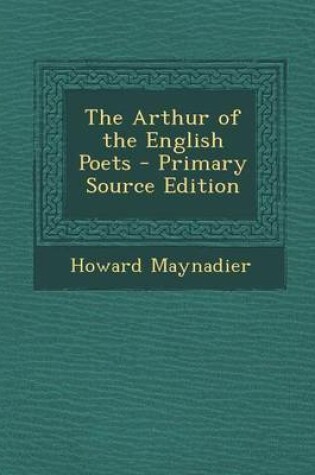 Cover of The Arthur of the English Poets