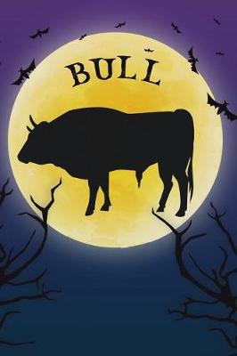 Book cover for Bull Notebook Halloween Journal