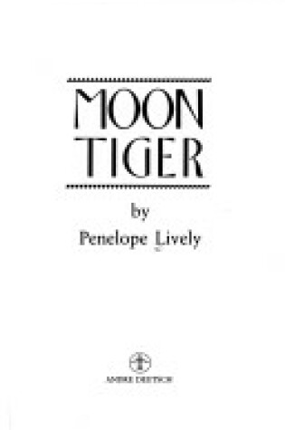 Cover of Moon Tiger
