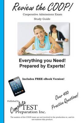 Book cover for Review the COOP! Cooperative Admissions Exam Study Guide and Practice Test Questions