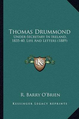 Book cover for Thomas Drummond Thomas Drummond