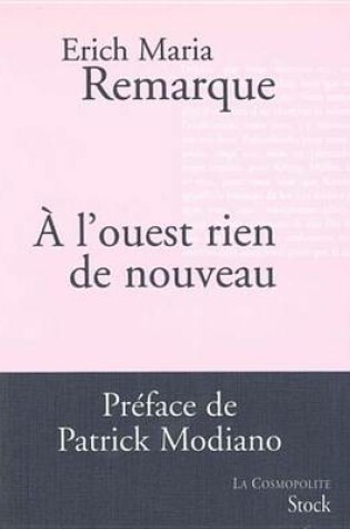 Cover of A L'Ouest Rien de Nouveau