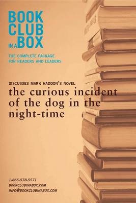 Book cover for Bookclub-In-A-Box Discusses Mark Haddon's Novel, the Curious Incident of the Dog in the Night-Time