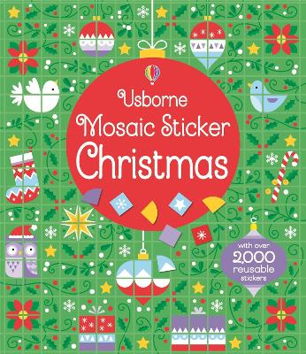 Book cover for Mosaic Sticker Christmas