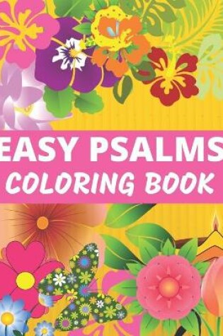 Cover of Easy Psalms Coloring Book