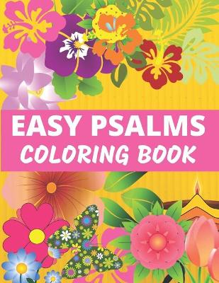 Book cover for Easy Psalms Coloring Book