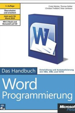 Cover of Microsoft Word-Programmierung - Das Handbuch