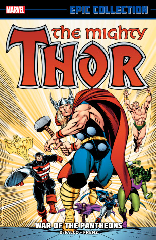 Book cover for Thor Epic Collection: War Of The Pantheons