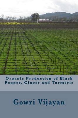 Book cover for Organic Production of Black Pepper, Ginger and Turmeric