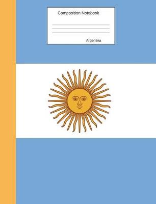 Book cover for Argentina Composition Notebook