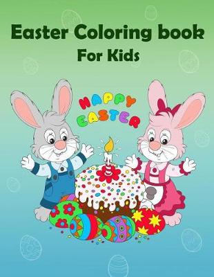 Book cover for Easter Coloring Book For Kids