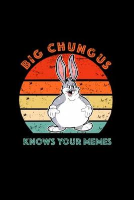 Book cover for Retro Vintage Funny Big Chungus Meme