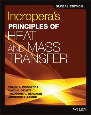 Book cover for Incropera's Principles of Heat and Mass Transfer, Global Edition