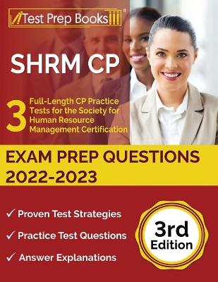 Book cover for SHRM CP Exam Prep Questions 2022-2023