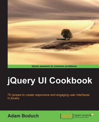 Book cover for jQuery UI Cookbook