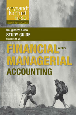 Cover of Study Guide to Accompany Weygandt Financial and Managerial