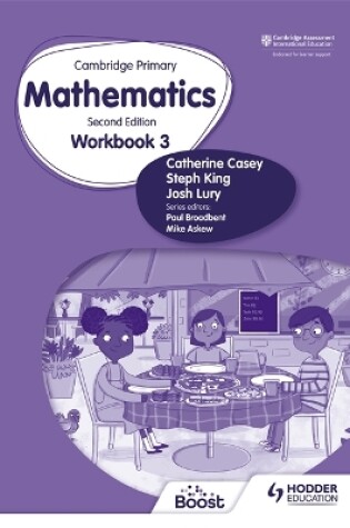 Cover of Cambridge Primary Mathematics Workbook 3 Second Edition
