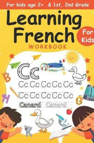 Cover of Learning French Workbook For kids