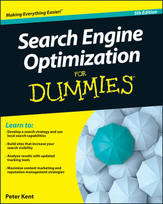 Book cover for Search Engine Optimization For Dummies