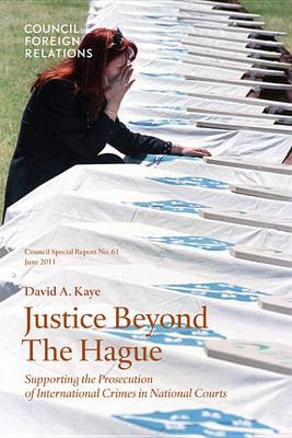 Book cover for Justice Beyond the Hague