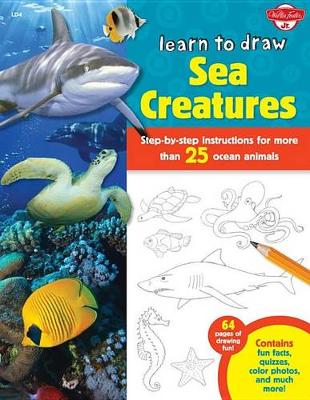 Book cover for I Can Draw Sea Creatures & Other Favorite Animals