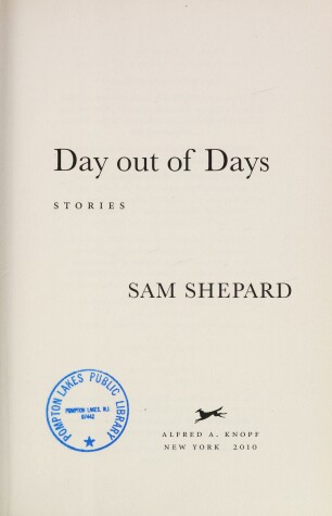 Book cover for Day Out of Days