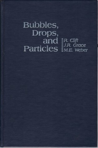 Cover of Bubbles, Drops and Particles