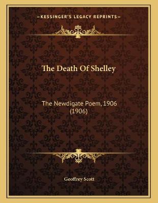 Book cover for The Death Of Shelley