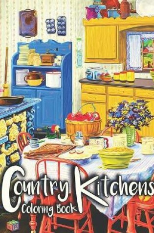 Cover of Country Kitchens Coloring Book