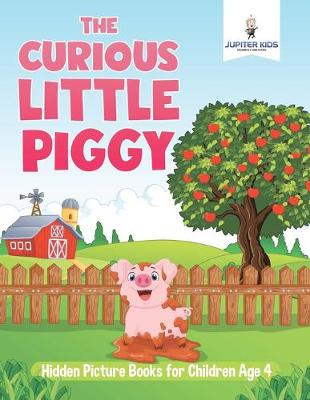 Book cover for The Curious Little Piggy