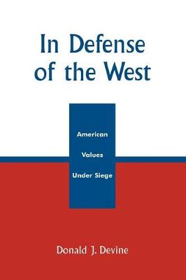 Book cover for In Defense of the West