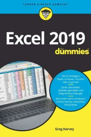 Cover of Excel 2019 für Dummies
