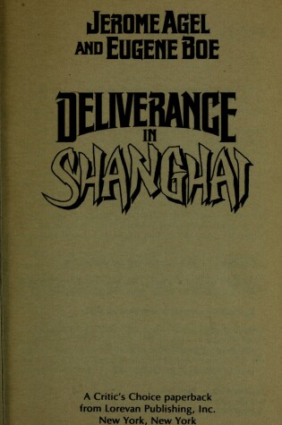 Cover of Deliverance in Shanghai