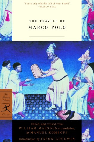 Cover of The Travels of Marco Polo