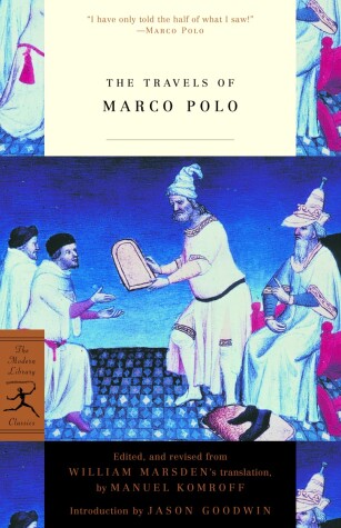 Book cover for The Travels of Marco Polo