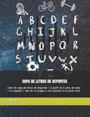 Book cover for Sopa de letras de deportes