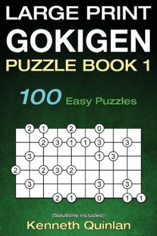 Cover of Large Print Gokigen Puzzle Book 1