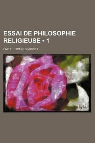 Cover of Essai de Philosophie Religieuse (1)