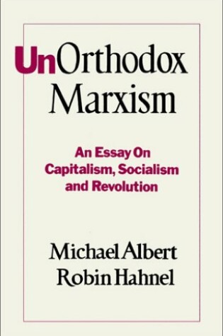 Cover of Unorthodox Marxism