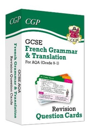 Cover of GCSE AQA French: Grammar & Translation Revision Question Cards (For exams in 2025)