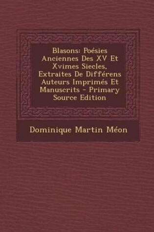 Cover of Blasons