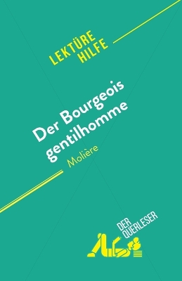 Book cover for Der Bourgeois gentilhomme