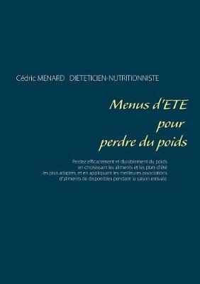 Book cover for Menus d'été pour perdre du poids