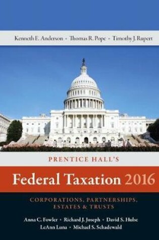 Cover of Pearson's Federal Taxation 2016 Corporations, Partnerships, Estates & Trusts (Subscription)