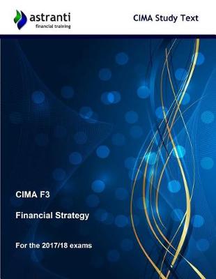 Book cover for CIMA F3 Financial Strategy Study Text