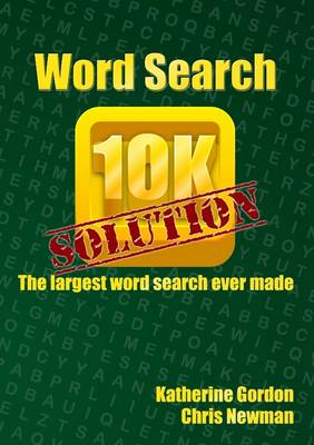 Book cover for Word Search 10K Solution